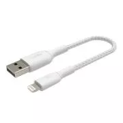 Belkin BOOST CHARGE™ Lightning/USB-A Kabel, 15cm, weiß - langlebig