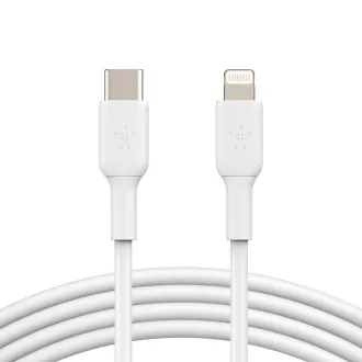 Belkin BOOST CHARGE™ Lightning/USB-C-Kabel, 1 m, weiß