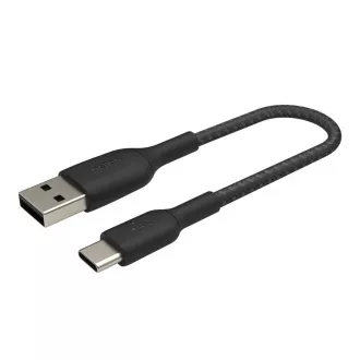 Belkin BOOST CHARGE™ USB-C/USB-A Kabel, 15cm, Schwarz - Langlebig