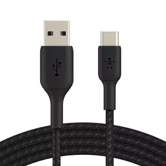 Belkin BOOST CHARGE™ USB-C/USB-A Kabel, 1m, Schwarz - Langlebig Belkin BOOST CHARGE™ USB-C/USB-A Kabel, 1m, Schwarz - Langlebig