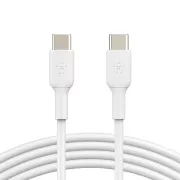 Belkin BOOST CHARGE™ USB-C/USB-C Kabel, 2m, weiß