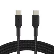 Belkin BOOST CHARGE™ USB-C/USB-C Kabel, 1m, Schwarz - Langlebig
