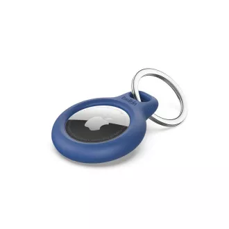Belkin Secure AirTag Etui mit Schlüsselring - Blau