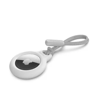 Belkin Secure AirTag Tasche mit Umhängeband - Weiß