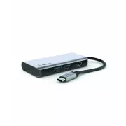 Belkin USB-C 4in1 Multiport Adapter - 4K HDMI, USB-C PD 3.0, 2x USB-A 3.0