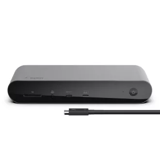 Belkin Thunderbolt 4 Pro Dock - Unterstützt 3 Displays bis zu 8K, TB4, USB-C, USB-A, HDMI, SD, GbE, Audio, Mac/PC Belkin Thunderbolt 4 Pro Dock - Unterstützt 3 Displays bis zu 8K, TB4, USB-C, USB-A, HDMI, SD, GbE, Audio, Mac/PC