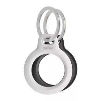 Belkin Secure AirTag Etui mit Schlüsselring - Schwarz & Weiß - 2er Pack Belkin Secure AirTag Etui mit Schlüsselring - Schwarz & Weiß - 2er Pack