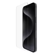Belkin SCREENFORCE™ TemperedGlass Anti-Microbial Schutzglas für iPhone iPhone 15 Pro Max