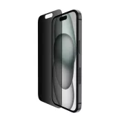 Belkin SCREENFORCE™ TemperedGlass Privacy Anti-Microbial schützendes Privatglas für iPhone 15 / 14 Pro