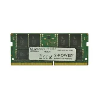 2-Power 16GB PC4-17000S 2133MHz DDR4 CL15 Non-ECC SoDIMM 2Rx8 (LEBENSLANGE GARANTIE)