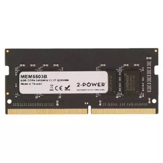 2-Power 8GB PC4-19200S 2400MHz DDR4 CL17 Non-ECC SoDIMM 1Rx8 (LEBENSLANGE GARANTIE)