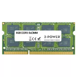 2-Power 8GB MultiSpeed 1066/1333/1600 MHz DDR3 SoDIMM 2Rx8 (1,5V/1,35V) (LEBENSLANGE GARANTIE) 2-Power 8GB MultiSpeed 1066/1333/1600 MHz DDR3 SoDIMM 2Rx8 (1,5V/1,35V) (LEBENSLANGE GARANTIE)