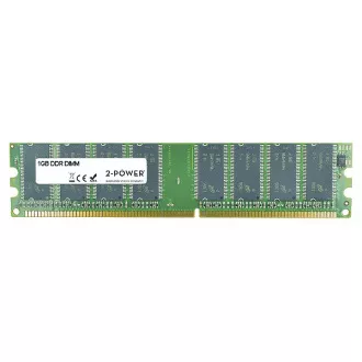 2-Power 1GB 400MHz DDR Nicht-ECC CL3 DIMM 2Rx8 ( LEBENSLANGE GARANTIE )