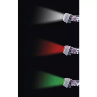 Emos LED-Stirnlampe P3531, 330 lm, 65m, 1x CREE   1x COB   rote LED hinten, 3x AAA  CR2032