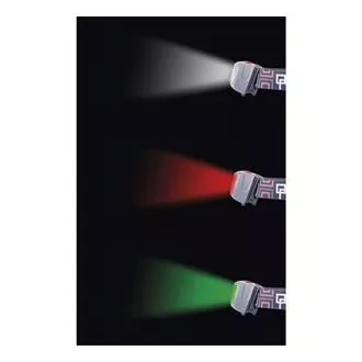 Emos LED-Stirnlampe P3531, 330 lm, 65m, 1x CREE   1x COB   rote LED hinten, 3x AAA  CR2032