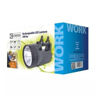 Emos LED-Taschenlampe wiederaufladbar 3810, 10W LED, wasserdicht
