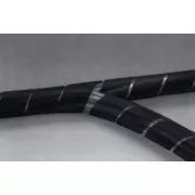 Nedis SWB KS-10BLACK - Kabelmanagement | Spiralgehäuse | 10m | Max. Kabelstärke 60 mm | PVC | Schwarz