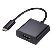 C-TECH Typ-C zu HDMI Adapter, M/F, 15cm