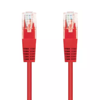 C-TECH Cat5e Patchcord-Kabel, UTP, rot, 2m