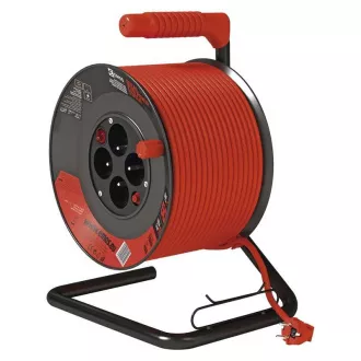Emos Verlängerungstrommel - 4 Steckdosen, 50m, 1,5mm, PVC, IP20 Emos Verlängerungstrommel - 4 Steckdosen, 50m, 1,5mm, PVC, IP20