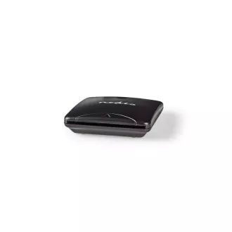 Nedis CRDRU2SM1BK - Chipkartenleser (ID, eCard), USB 2.0 Nedis CRDRU2SM1BK - Chipkartenleser (ID, eCard), USB 2.0