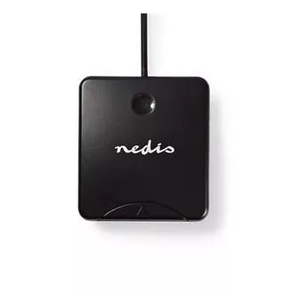 Nedis CRDRU2SM1BK - Chipkartenleser (ID, eCard), USB 2.0 Nedis CRDRU2SM1BK - Chipkartenleser (ID, eCard), USB 2.0