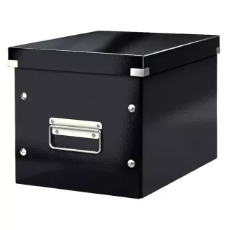 LEITZ Click&Store quadratische Box, Größe M (A5), schwarz LEITZ Click&Store quadratische Box, Größe M (A5), schwarz