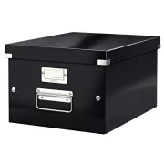 LEITZ Universal Click&Store Box, Größe M (A4), schwarz