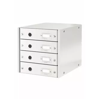 LEITZ Click&Store Schubladenbox, 4 Schubladen, weiß LEITZ Click&Store Schubladenbox, 4 Schubladen, weiß