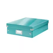 LEITZ Organizerbox Click&Store, Größe M, eisblau