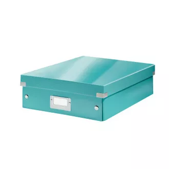 LEITZ Organizerbox Click&Store, Größe M, eisblau