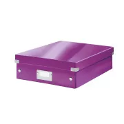 LEITZ Organizerbox Click&Store, Größe M, lila