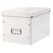 LEITZ Click&Store quadratische Box, Größe L (A4), weiß