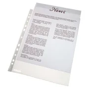 LEITZ Kunststofftaschen Esselte Economy A4, OP, 43 mic, Beutel 100 Stück