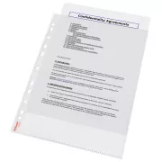 LEITZ Kunststofftaschen Esselte Standard A4, GC, 55 mic, Schachtel mit 100 Stück