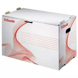 LEITZ Esselte Standard-Aktenbehälter für 6 Ordner 80 mm, weiß