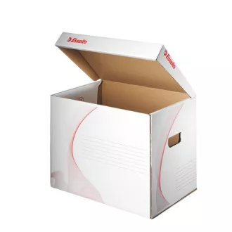 LEITZ Esselte Standard-Aktenbehälter für 3 Boxen/Ordner, weiß