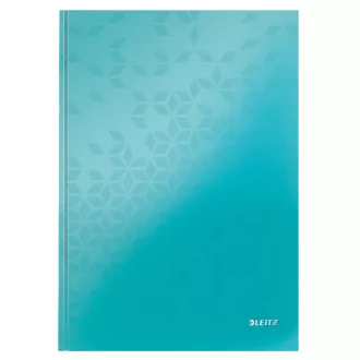 LEITZ Notizbuch WOW, A4, Linie, eisblau LEITZ Notizbuch WOW, A4, Linie, eisblau