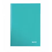 LEITZ Notizbuch WOW, A5, Linie, eisblau