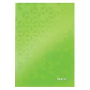 LEITZ Notizbuch WOW, A5, Linie, grün