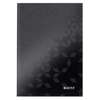 LEITZ Notizbuch WOW, A5, Linie, schwarz LEITZ Notizbuch WOW, A5, Linie, schwarz