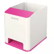LEITZ Bleistifthalter WOW musical, weiß/rosa