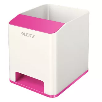 LEITZ Bleistifthalter WOW musical, weiß/rosa LEITZ Bleistifthalter WOW musical, weiß/rosa