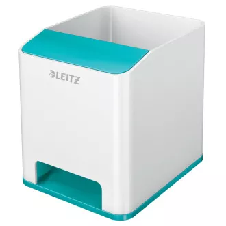 LEITZ Bleistifthalter WOW musical, weiß/hellblau