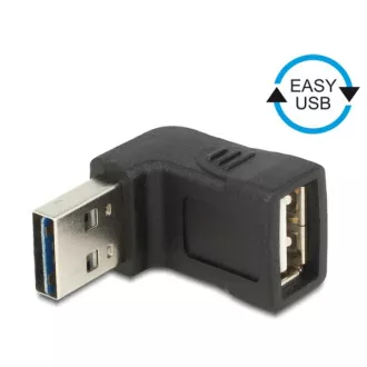 Delock Adapter EASY-USB 2.0-A Stecker > USB 2.0-A Buchse rechteckig auf/ab Delock Adapter EASY-USB 2.0-A Stecker > USB 2.0-A Buchse rechteckig auf/ab