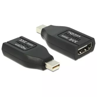 Delock Adapter mini Displayport Stecker > HDMI Buchse Delock Adapter mini Displayport Stecker > HDMI Buchse