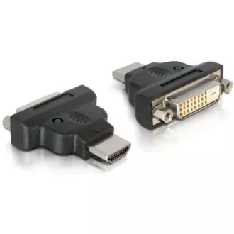 Delock Adapter HDMI Stecker > DVI-25pin Buchse mit LED Delock Adapter HDMI Stecker > DVI-25pin Buchse mit LED