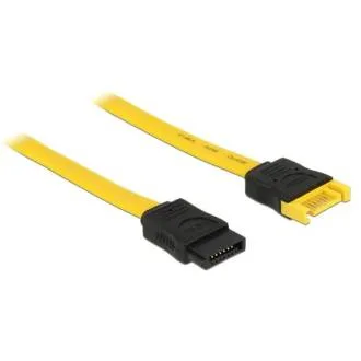 Delock SATA-Verlängerungskabel 6 Gb/s, Stecker – Buchse, 30 cm Delock SATA-Verlängerungskabel 6 Gb/s, Stecker – Buchse, 30 cm