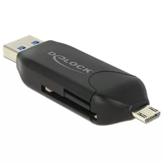 Delock Micro USB OTG Kartenleser USB 3.0 A Stecker Delock Micro USB OTG Kartenleser USB 3.0 A Stecker
