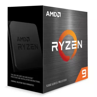 AMD-CPU Ryzen 9 5900X AM4 Box (12 Kerne, 24x Thread, 3,7GHz / 4,8GHz, 64MB Cache, 105W), ohne Kühlkörper
